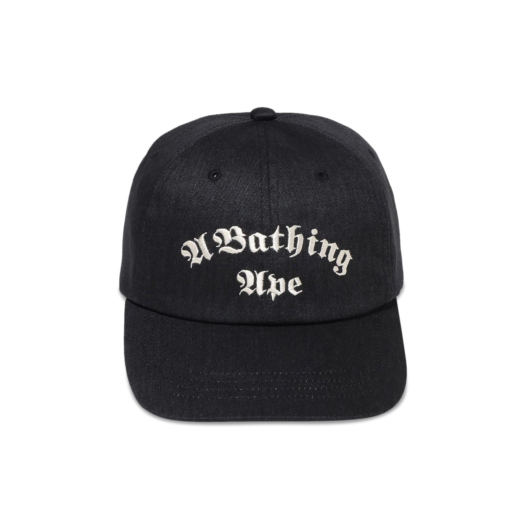 BAPE A Bathing Ape Panel Cap 'Black' - 1