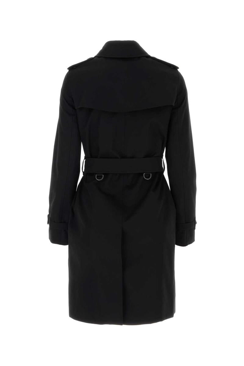 トレンチコート Burberry FW25 Black gabardine trench coat (8079409 A1189) トレンチコート Burberry TRENCH COAT (8079409 A1189) Burberry