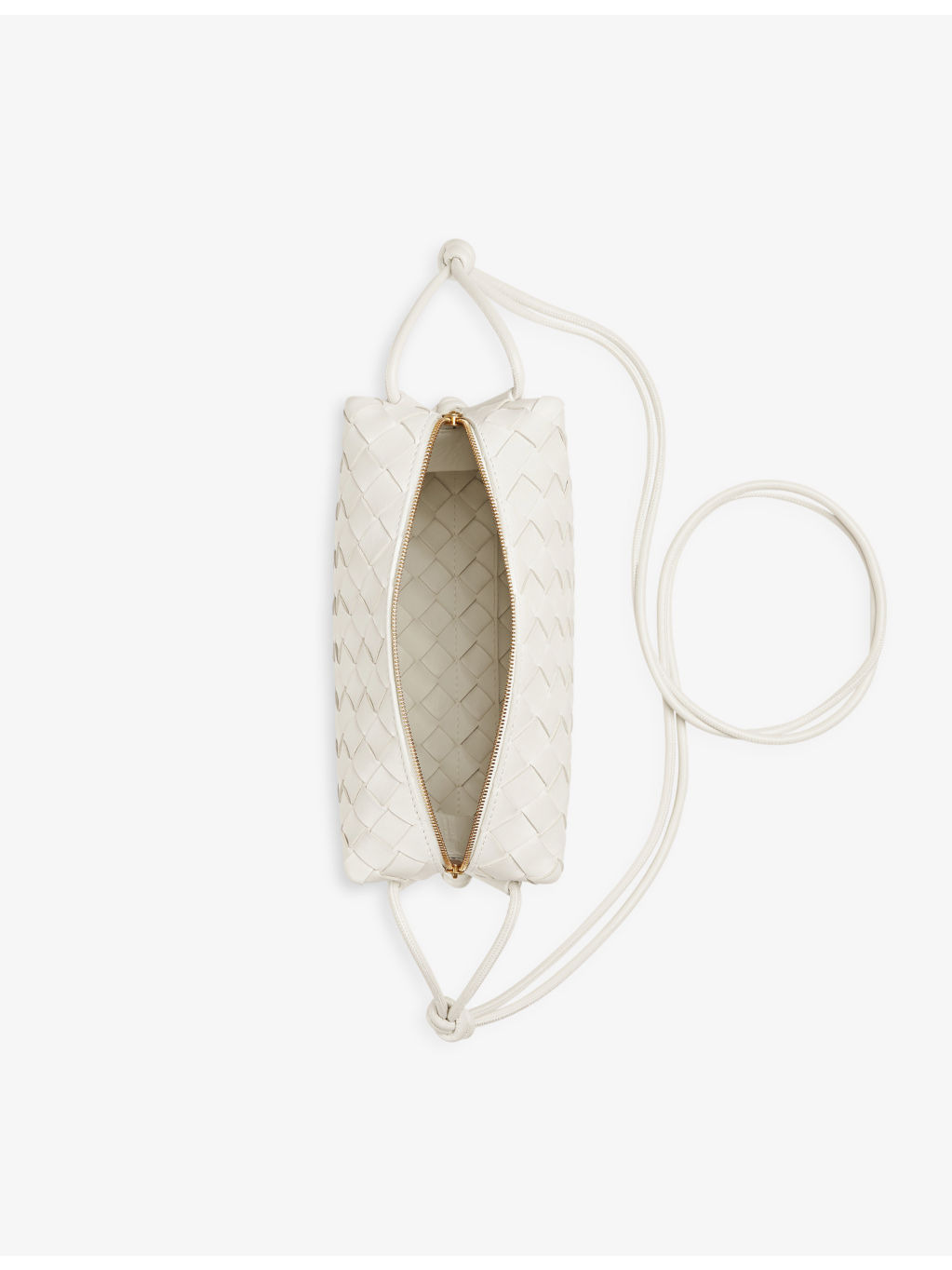 Loop leather cross-body bag - 4