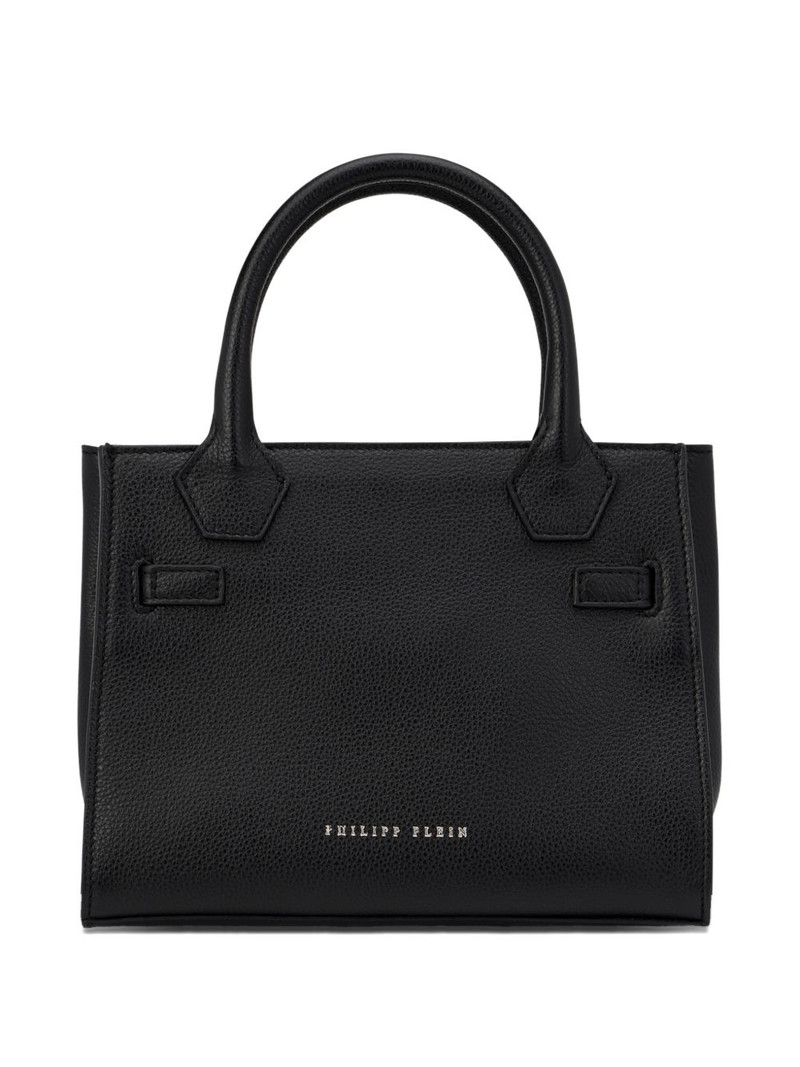 small top-handle leather tote bag 3
