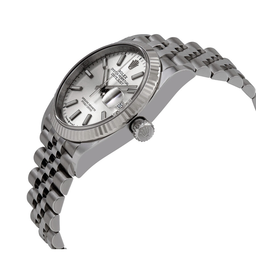 Rolex Datejust 36 Automatic Silver Dial Ladies Jubilee Watch 126234SRDJ - 2