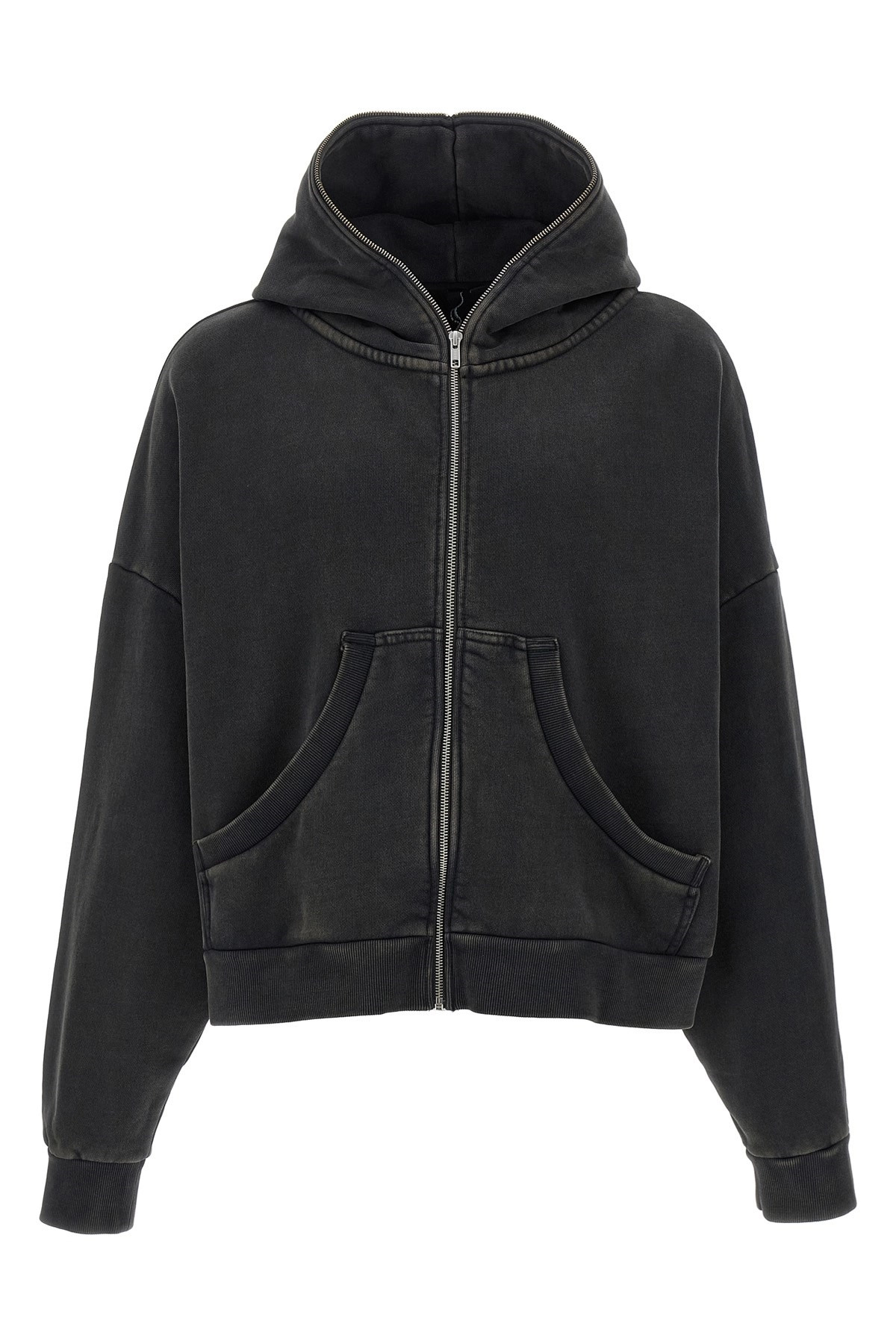'Eternal Zip Washed' hoodie - 1