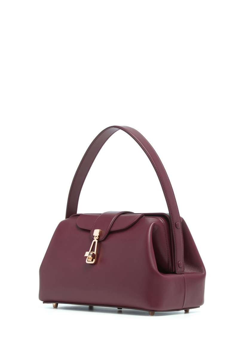GABRIELA HEARST Golda Bag in Bordeaux Leather outlook