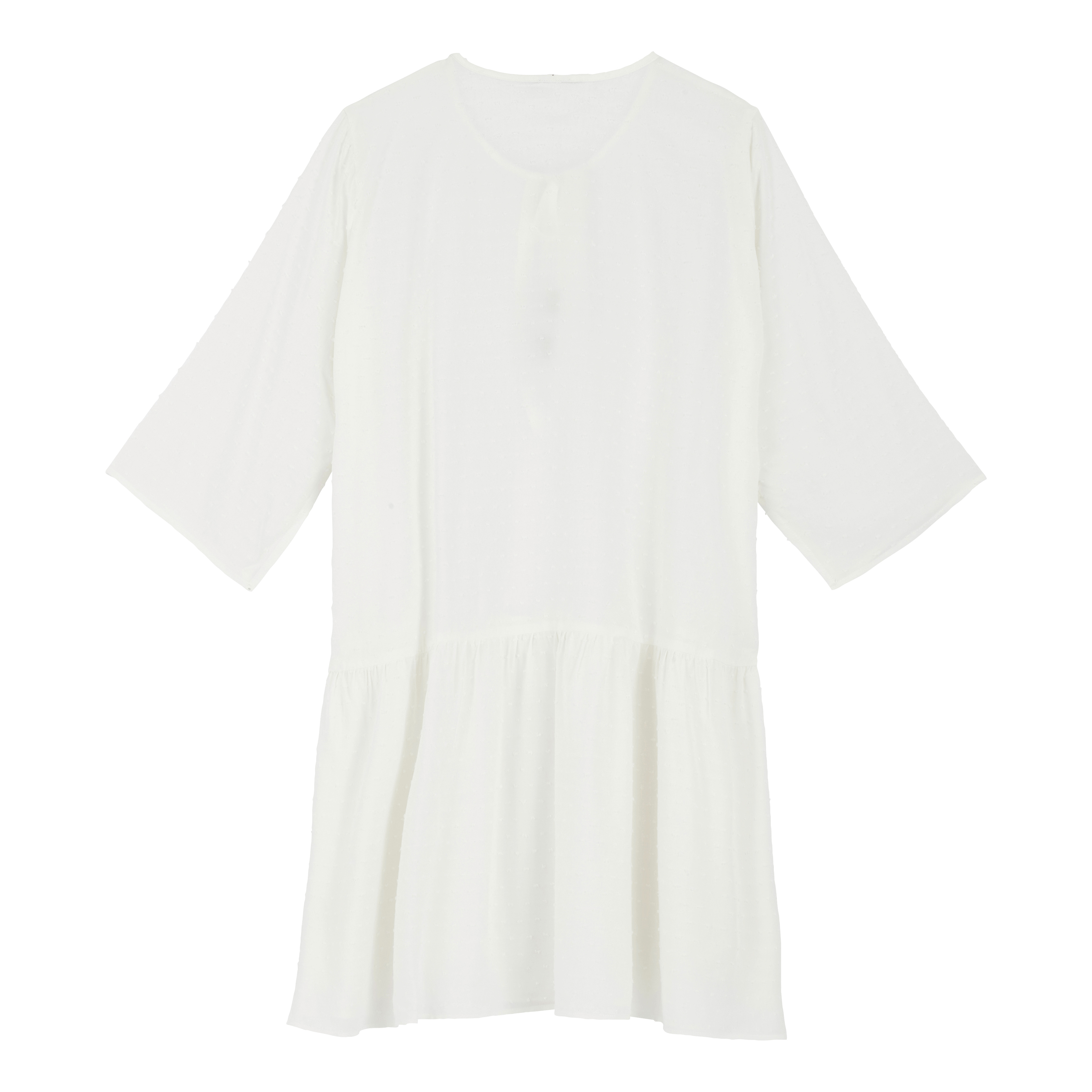 Women Plumetis Short Dress - 2