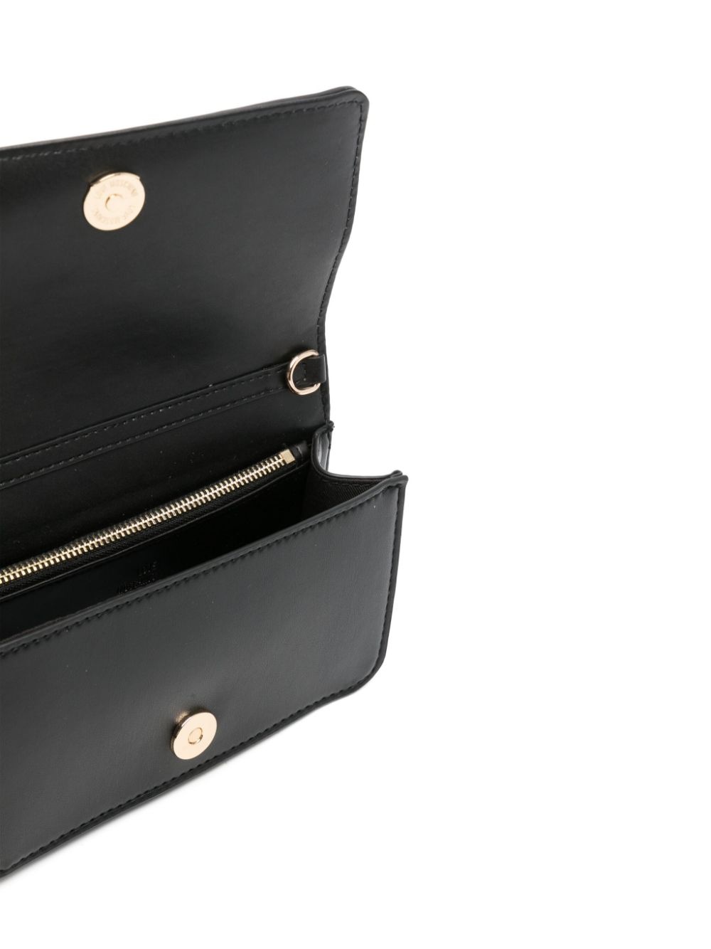 logo-plaque clutch bag - 5