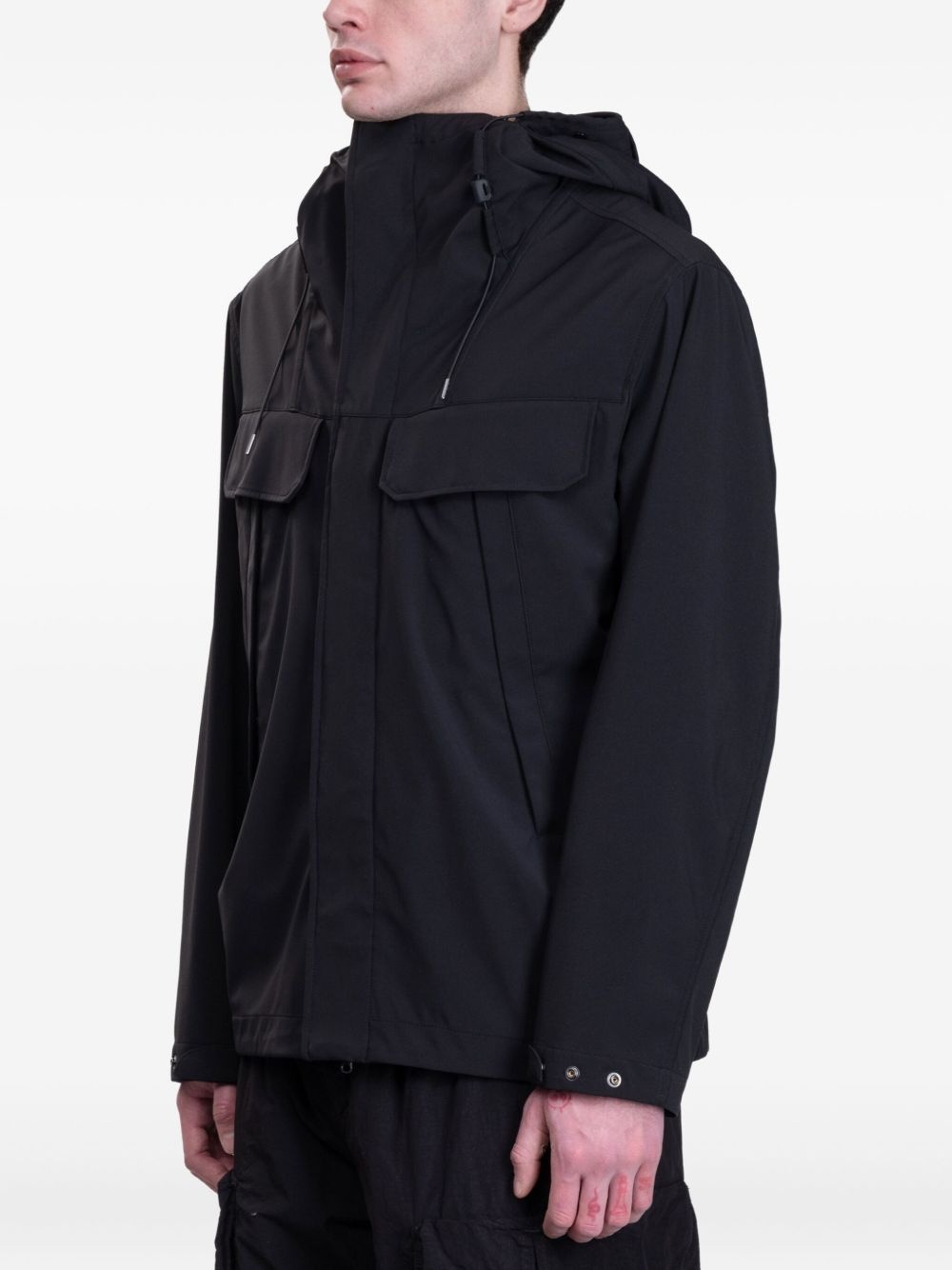 Goggle-hooded jacket - 2