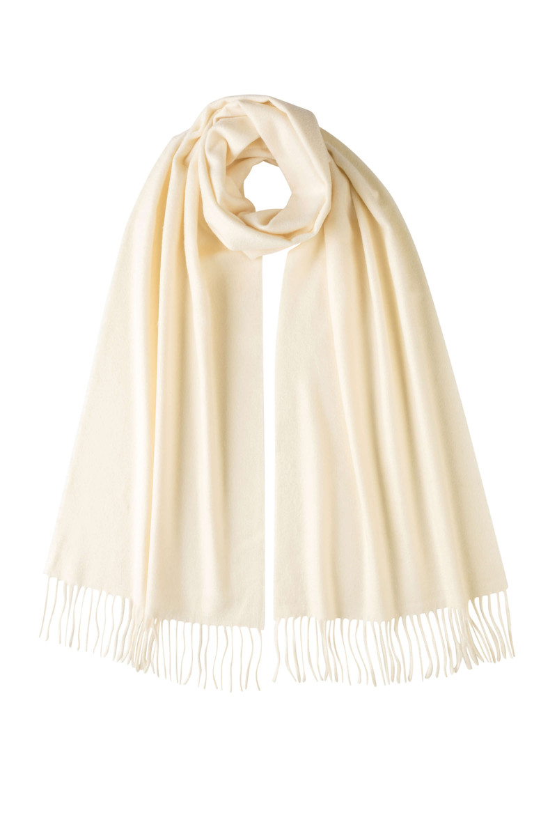 Wide Cashmere Scarf 1