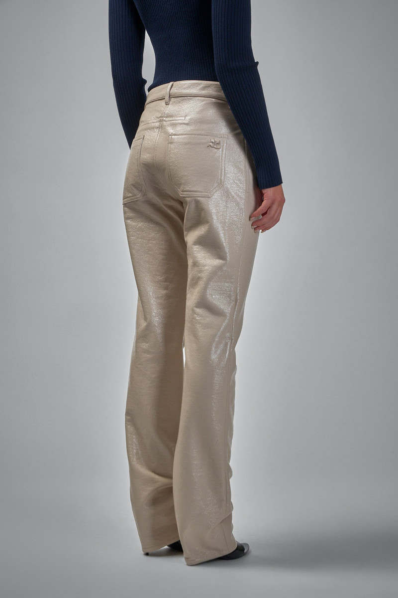 Reedition 5-Pocket Vinyl Pants 3