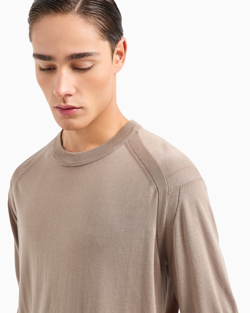 ASV LYOCELL-BLEND PLAIN-KNIT JUMPER 5