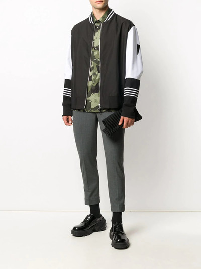 Neil Barrett tailored cropped trousers outlook