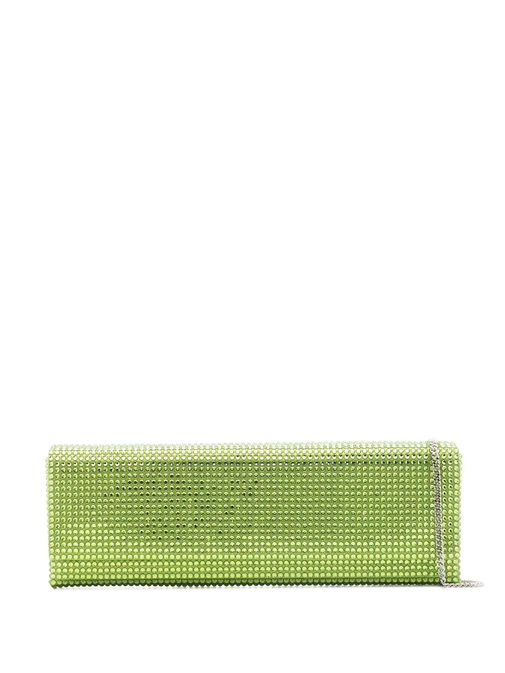 Paloma crystal-embellished clutch - 1