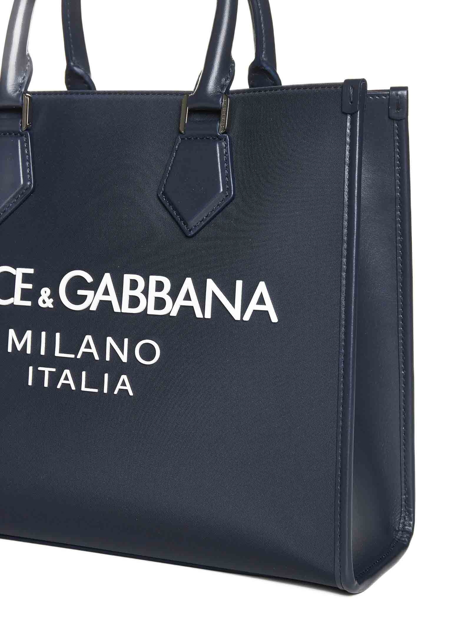 Logo canvas shopping bag - 3