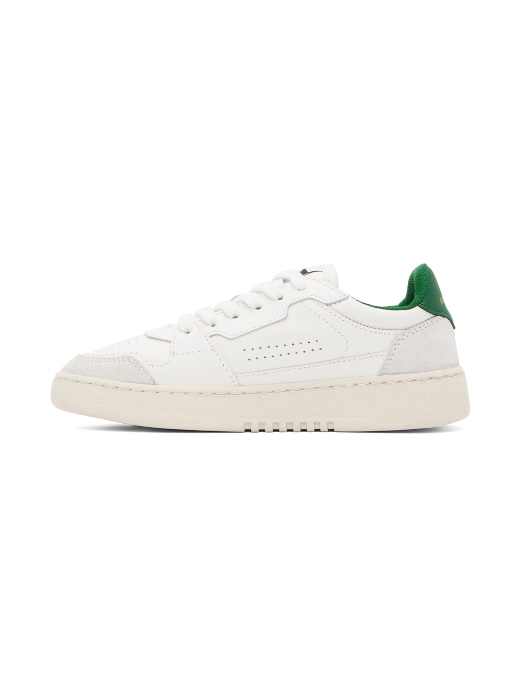 White & Green Dice Lo Sneakers - 3