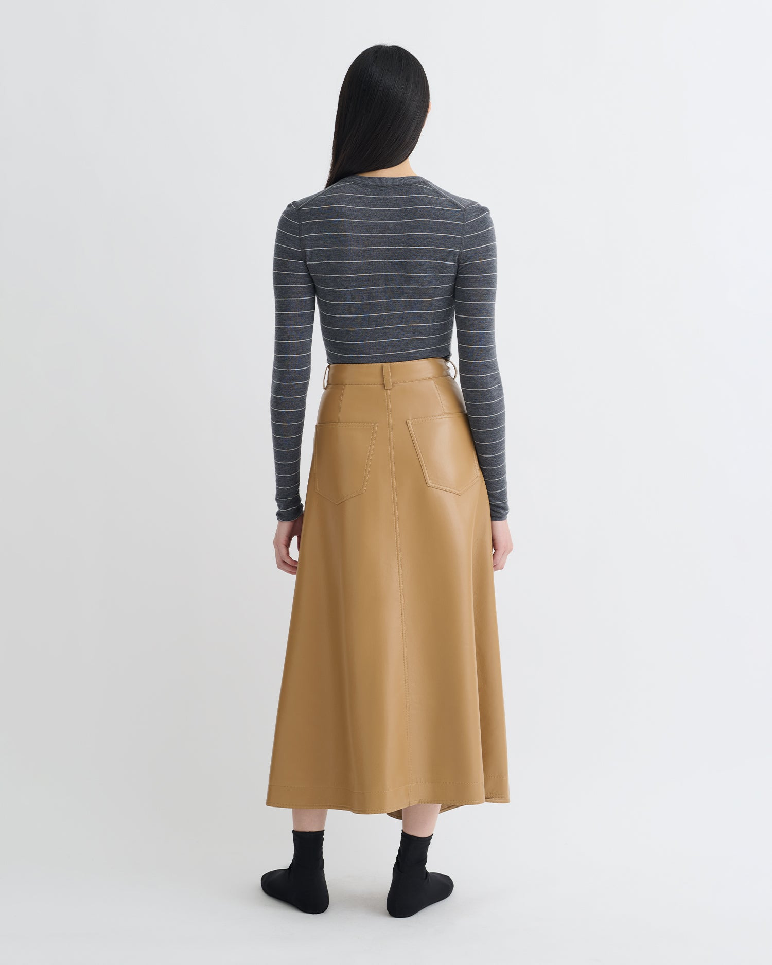 Striped Terry Merino Top - 5
