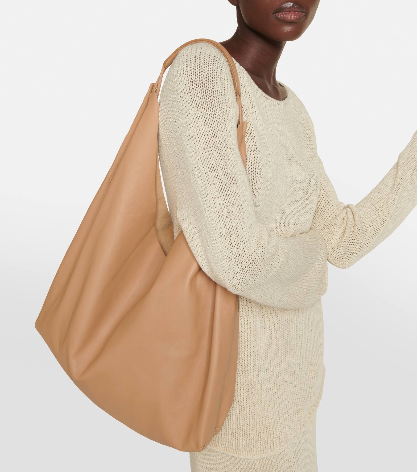 Bindle leather tote bag - 2