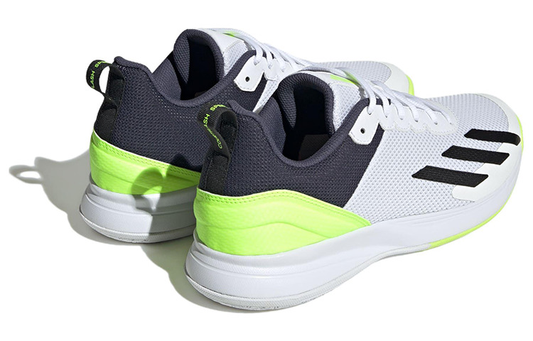 adidas adidas COURTFLASH SPEED TENNIS SHOES 'White Lucid Lemon' IG9539 -  IG9539 | REVERSIBLE