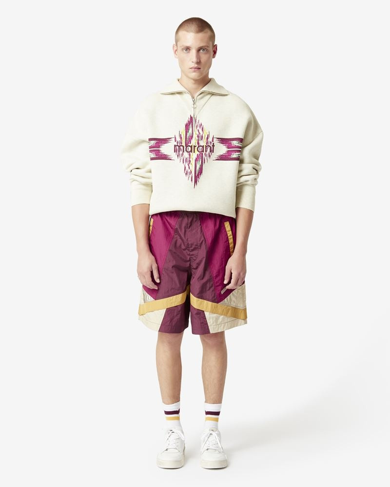 Isabel Marant MACKOY LOGO SHORTS outlook