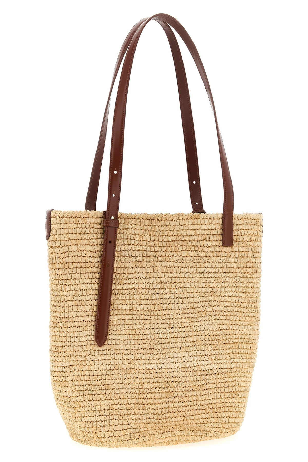 'Natural Raffia Tote Bag' shopping bag - 3
