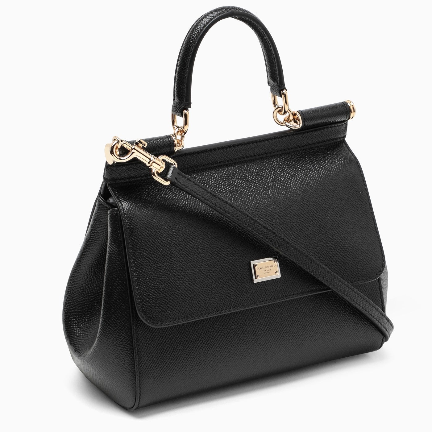 Dolce&Gabbana Black Sicily Small Handbag - 2