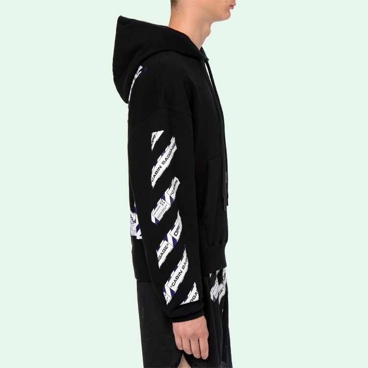 Off-White Back Arrow Printing Loose Black OMBB037S20E300031088 - 6