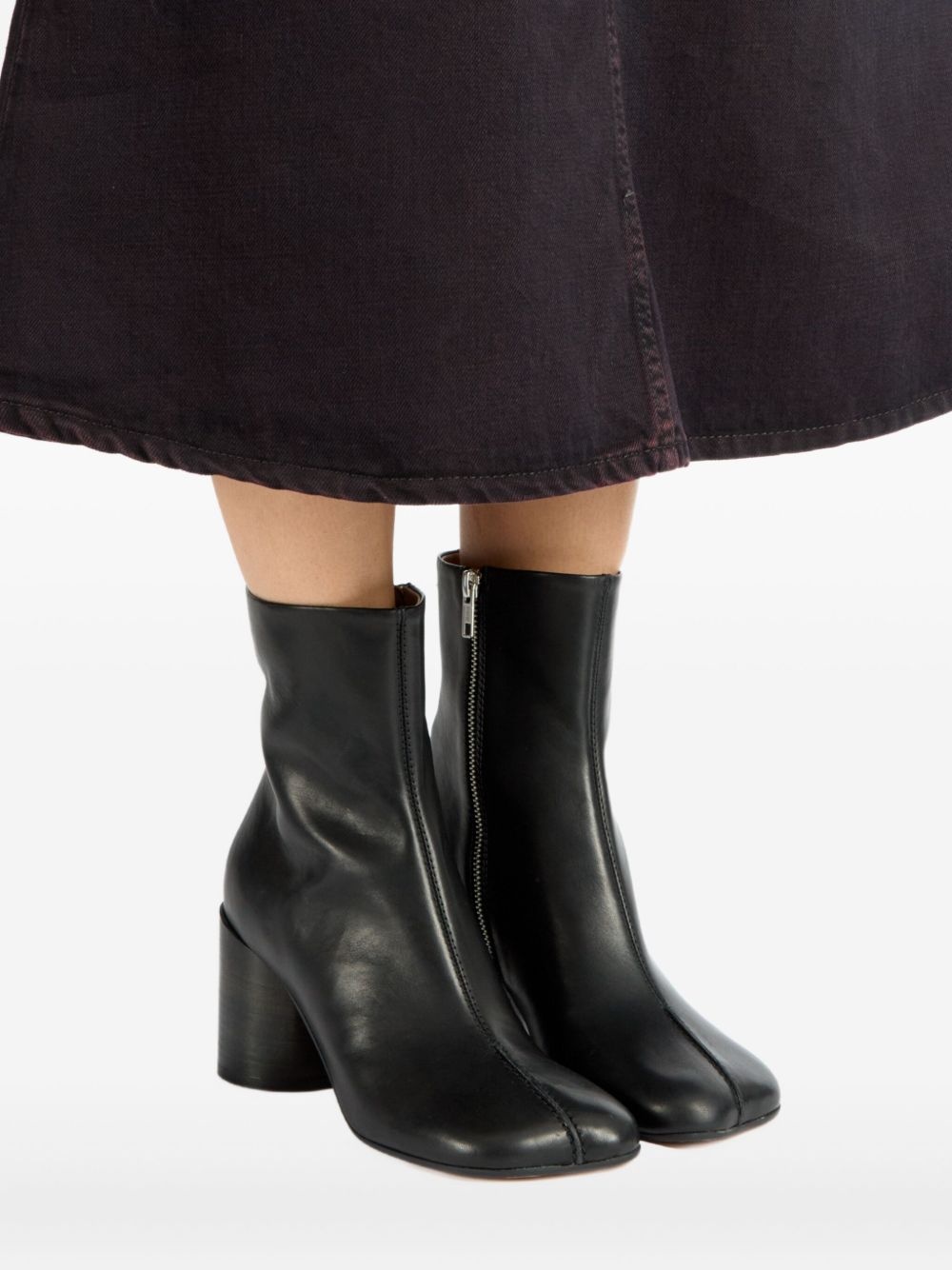 70mm Anatomic block-heel ankle boots - 6