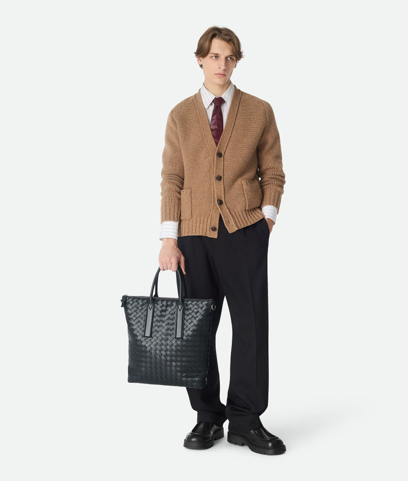 Bottega Veneta Intrecciato Zipped North-South Tote outlook
