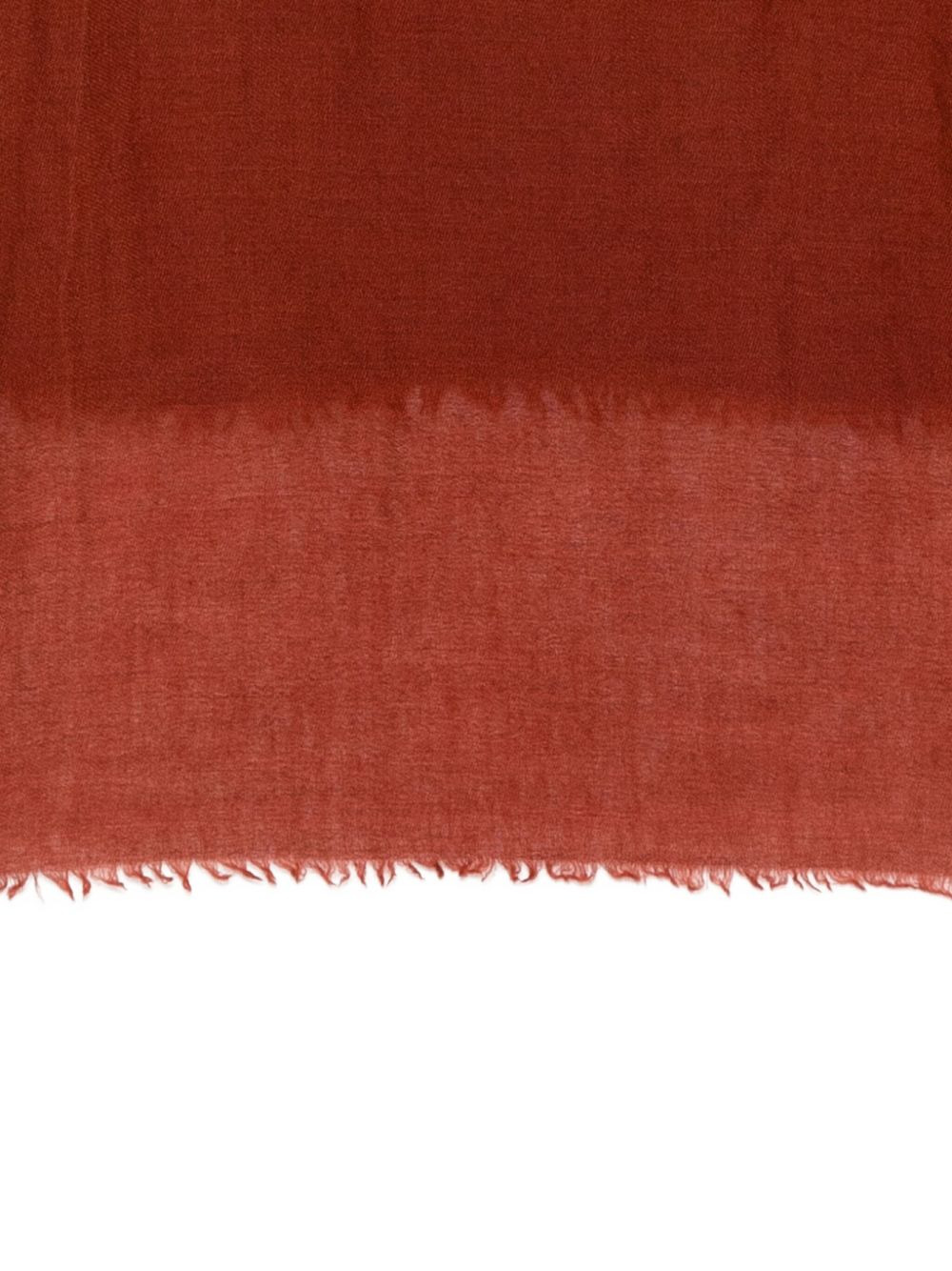 fringed cashmere scarf - 3