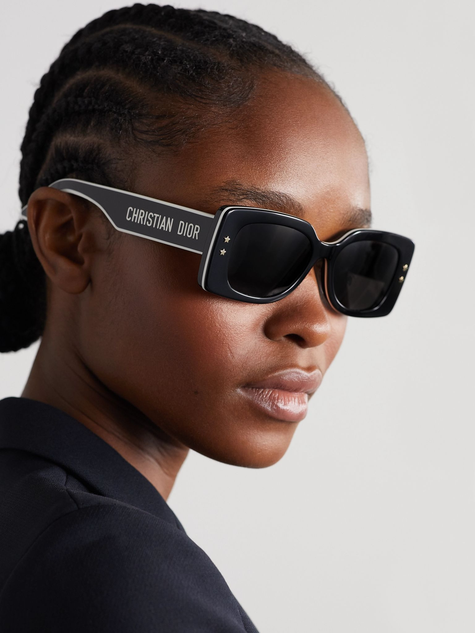 DiorPacific S1U square-frame acetate sunglasses Black - 2
