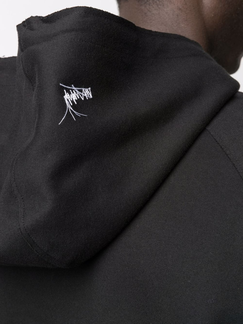 logo drawstring hoodie 6