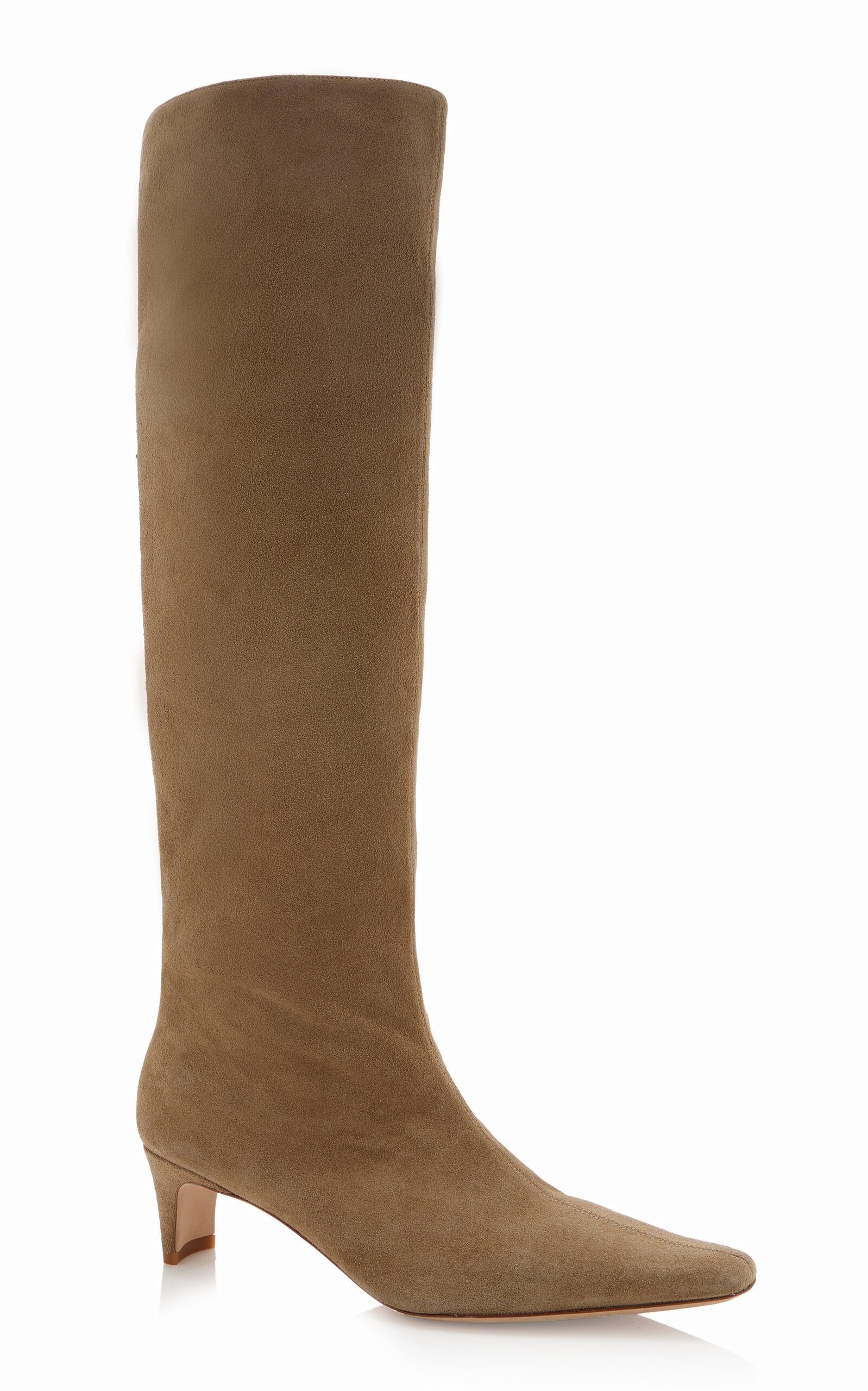 Wally Suede Knee Boots tan - 4