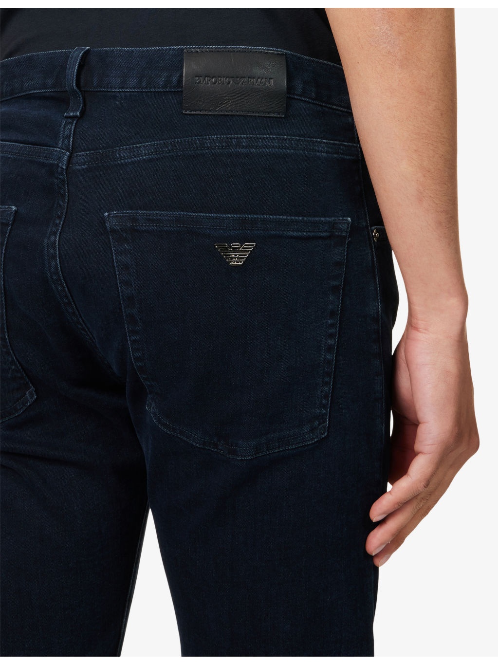 Regular-Fit Straight-Leg Denim Jeans - 5