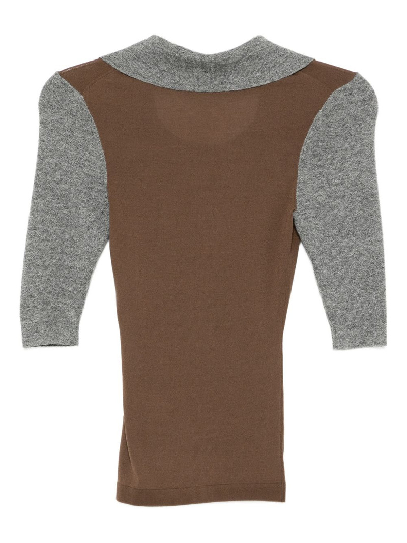 Kiko Kostadinov Larissa polo top outlook