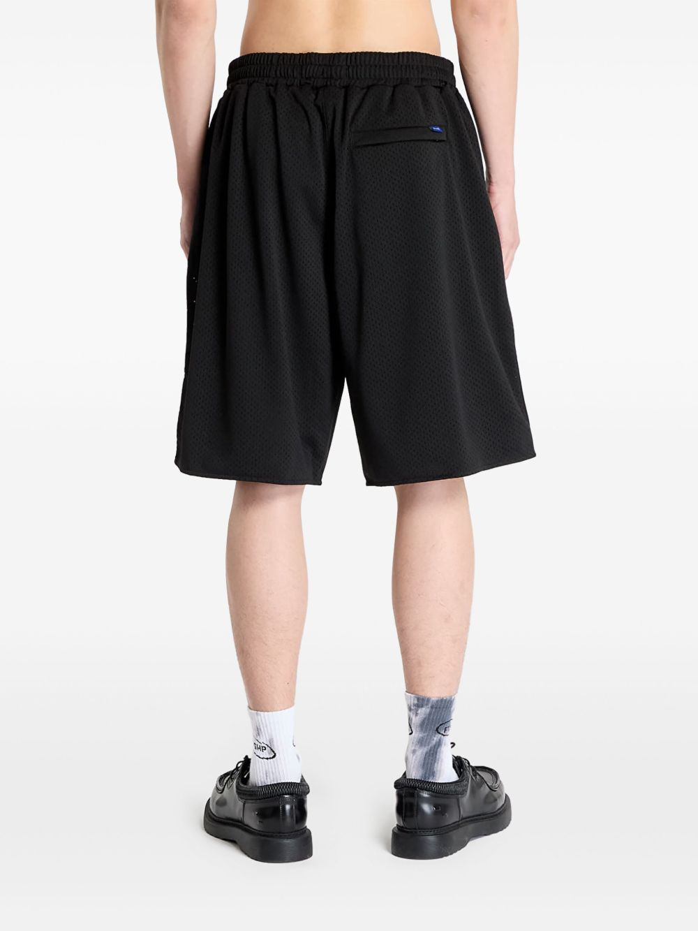 mesh-panel basketball shorts - 4