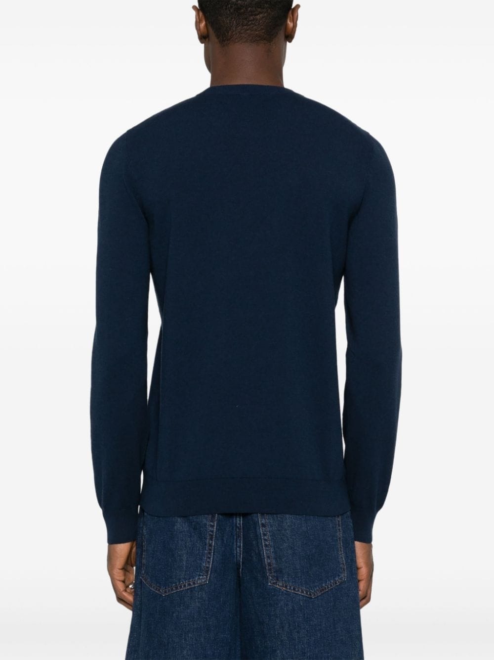 logo-embroidered jumper - 4