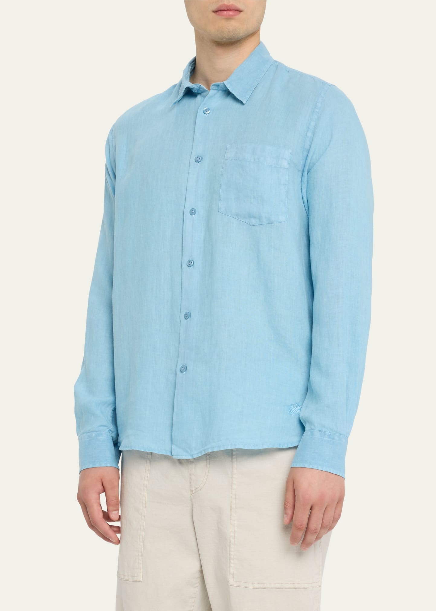 Men's Linen Sport Shirt - 4