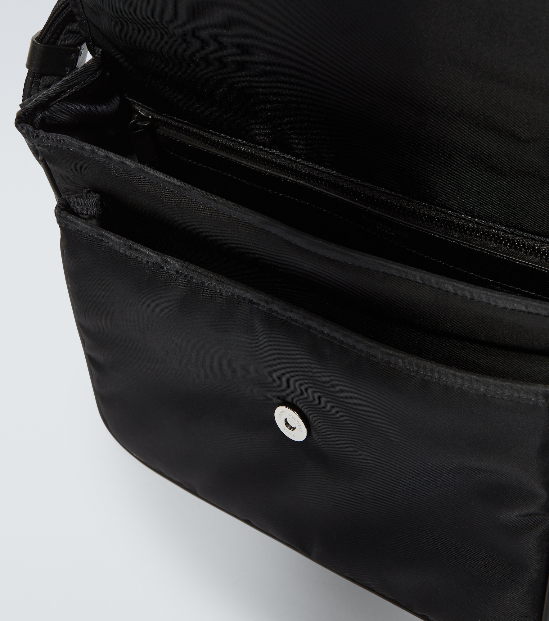 Logo nylon messenger bag - 4