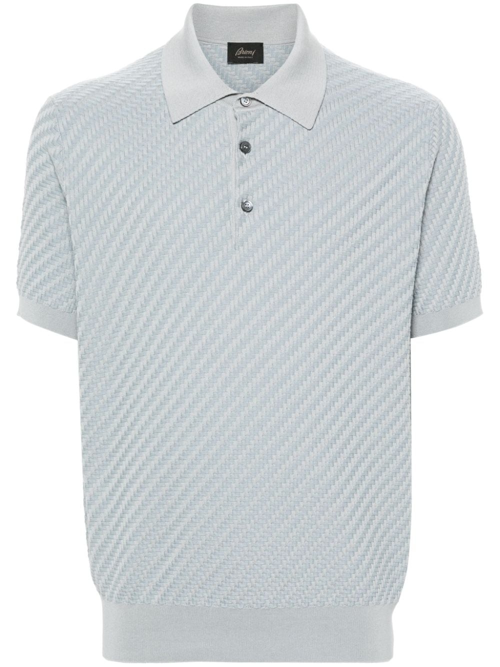 short-sleeves interlock polo shirt - 1