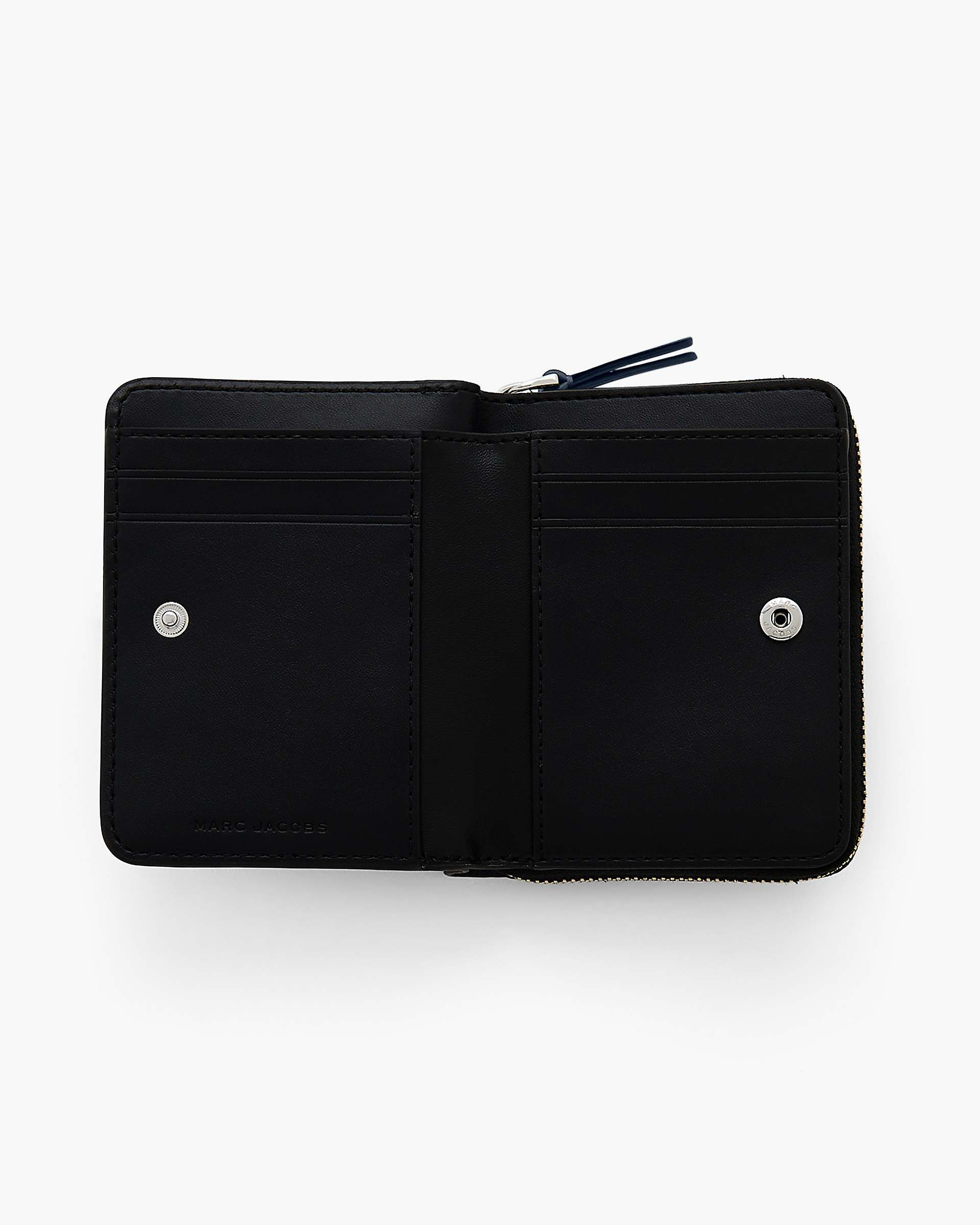 THE LEATHER MINI COMPACT WALLET - 2