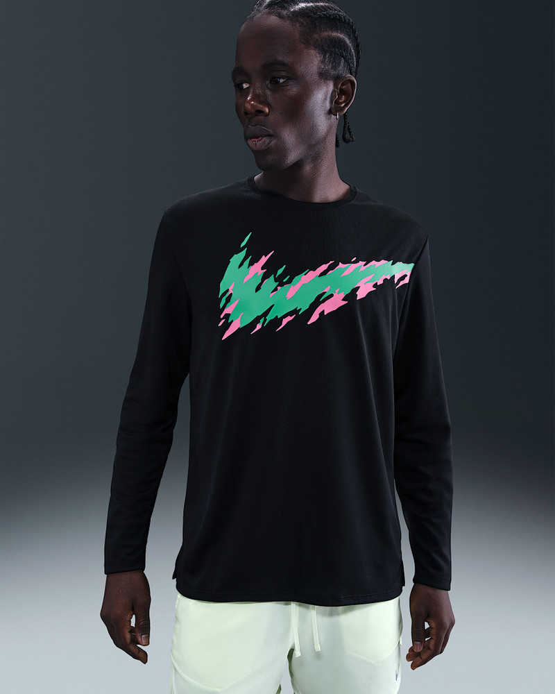 Nike Miler Men's Dri-FIT UV Long-Sleeve Running Top 1