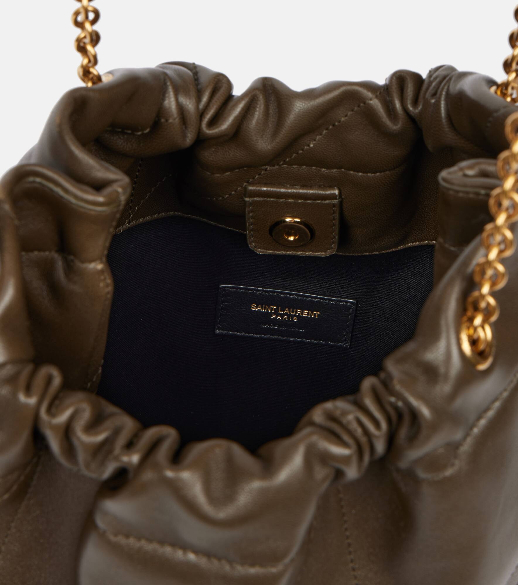 Jamie 4.3 Pochon quilted leather bucket bag - 3