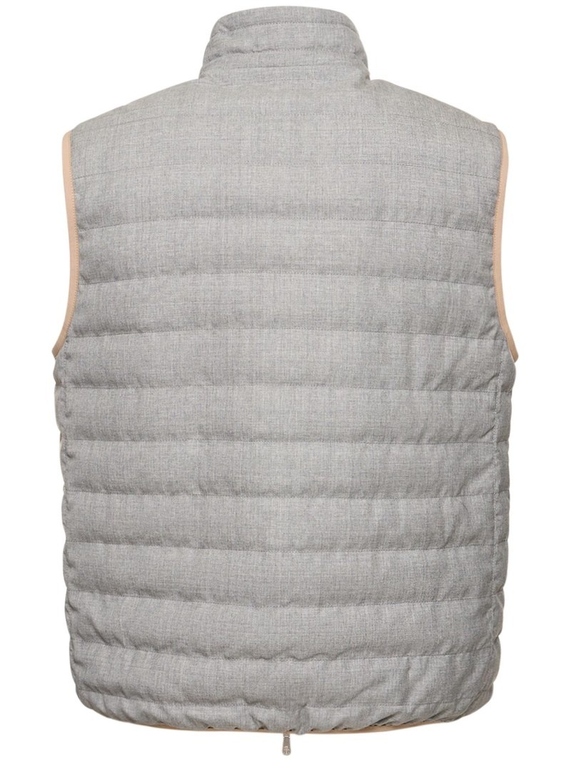 Wool zip-down vest - 6