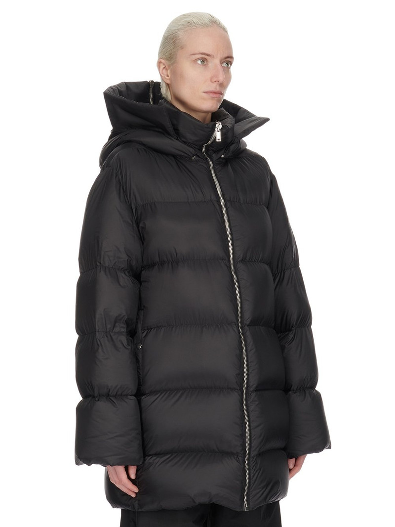 + Moncler Cyclopic oversized hooded appliquéd quilted shell down jacket 12