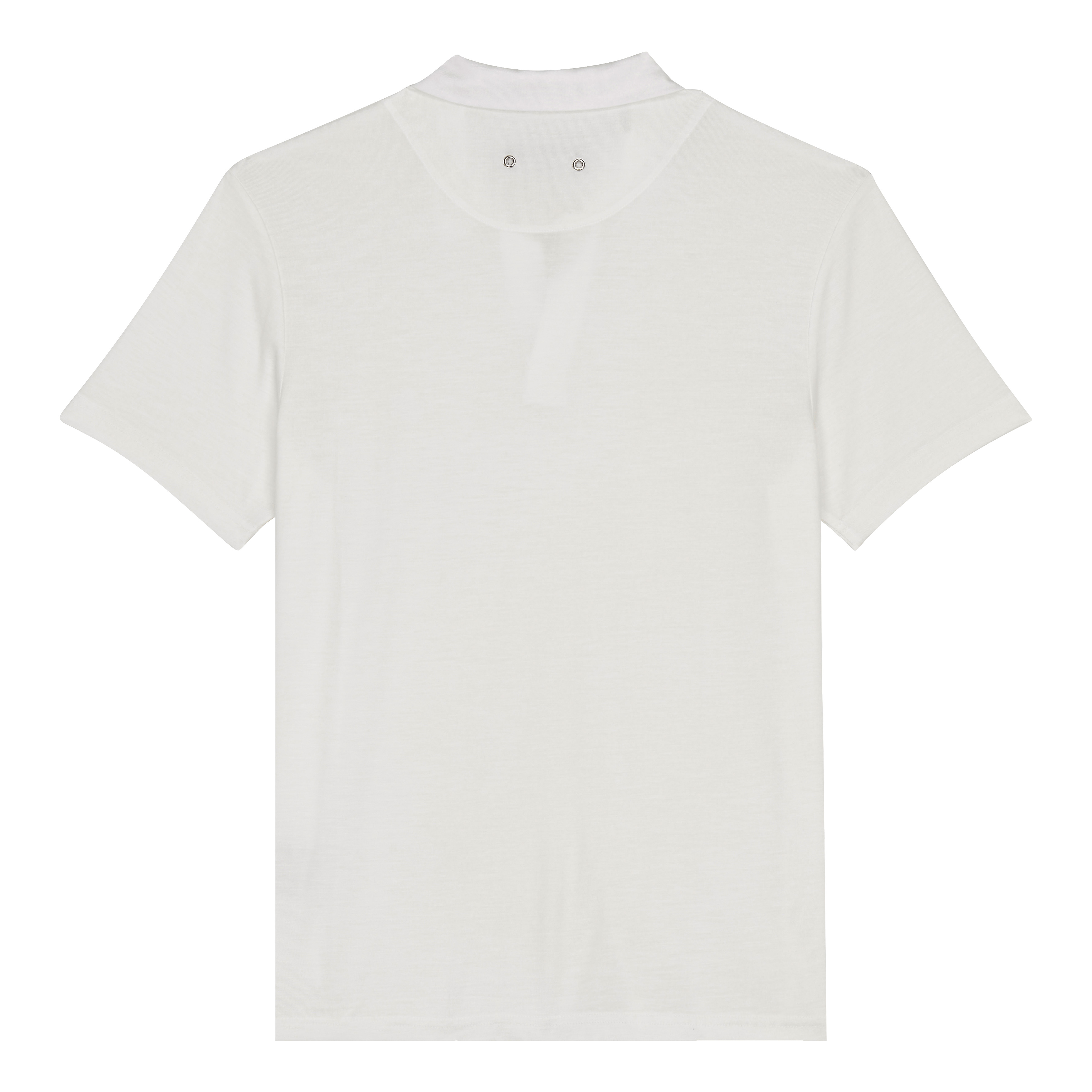 Men Tencel Polo Shirt Solid - 2