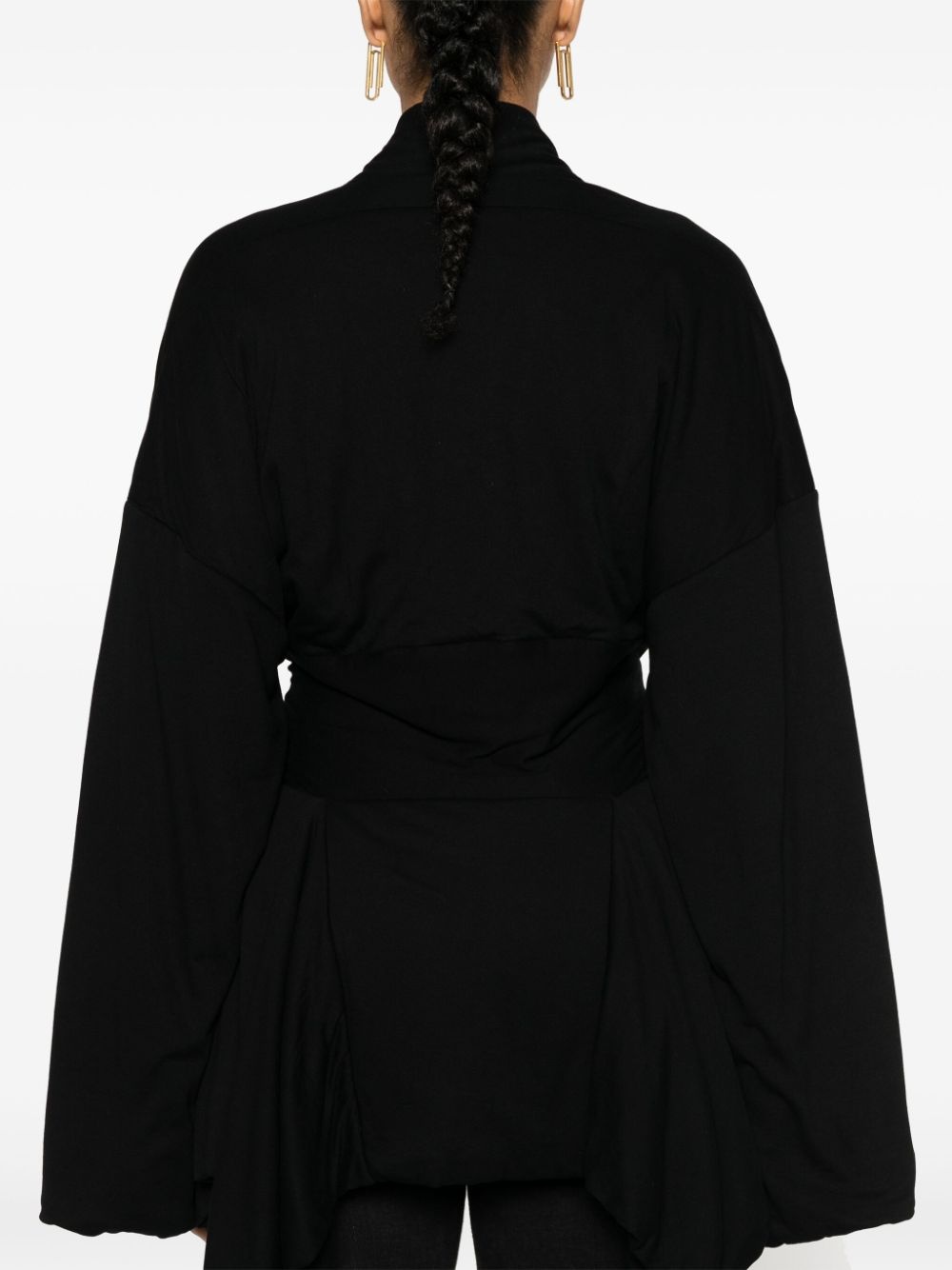 Tommy Wing wrapped jacket - 5