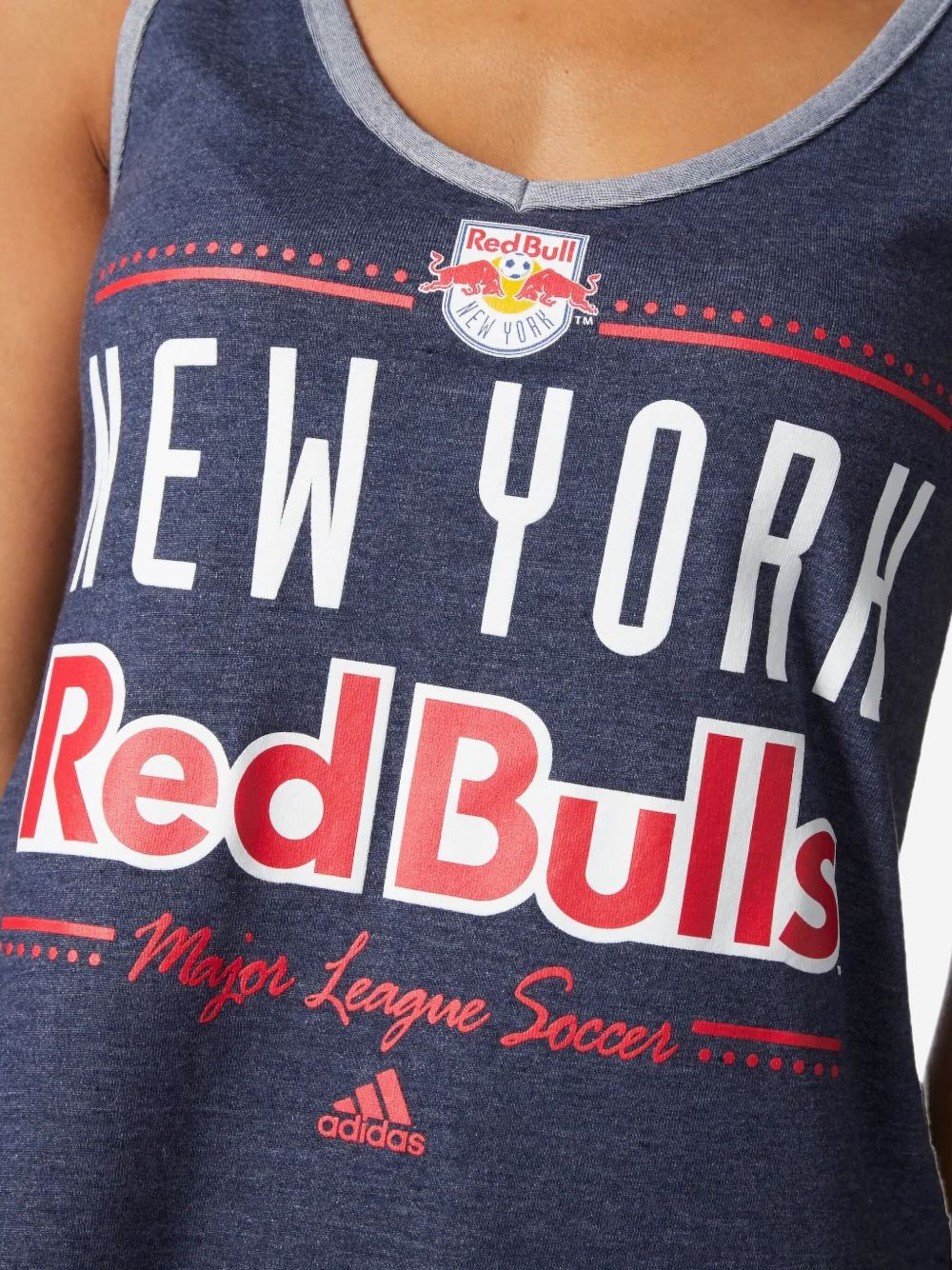 x New York Red Bulls V-neck "Blue" tank top - 2