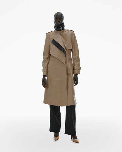 Helmut Lang LEATHER TRENCH COAT outlook