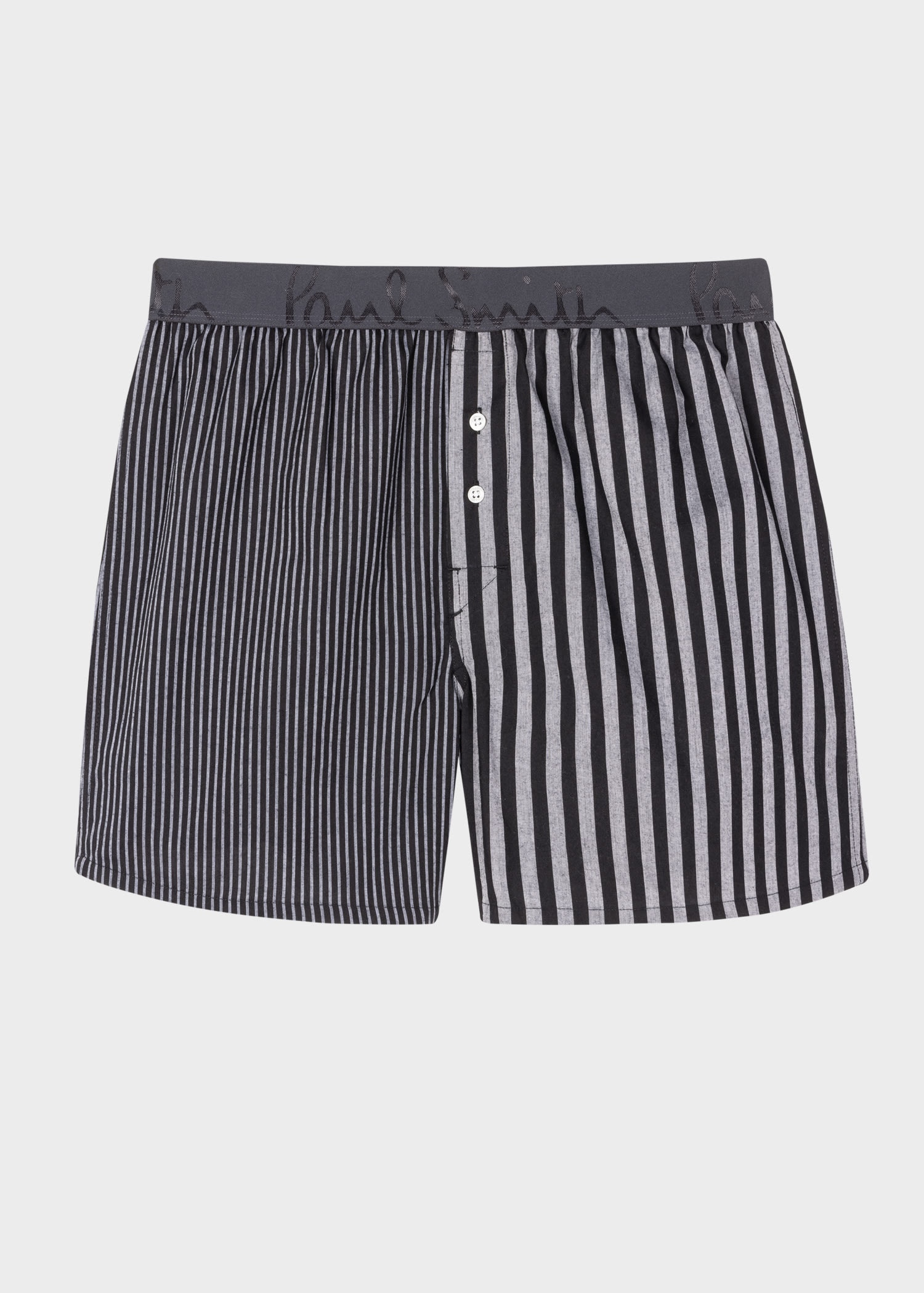 'Mixed Stripe' Boxer Shorts - 1