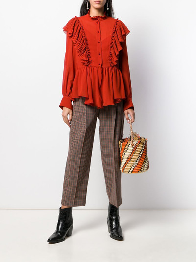 See by Chloé Neo-Victorian ruffled blouse outlook