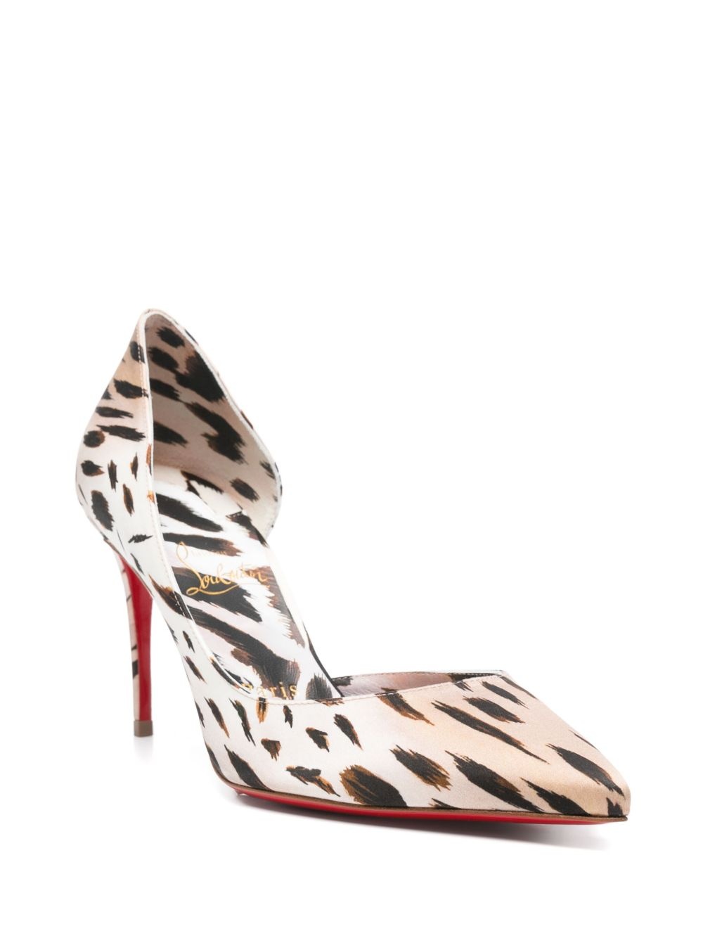 85mm animal-print pumps - 2