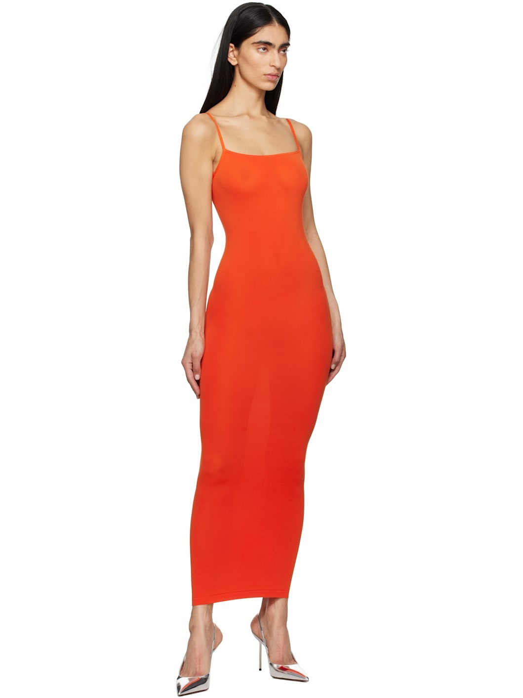 Red Strap Fatal Maxi Dress - 4